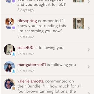 Heads up scammer, don’t buy from her.